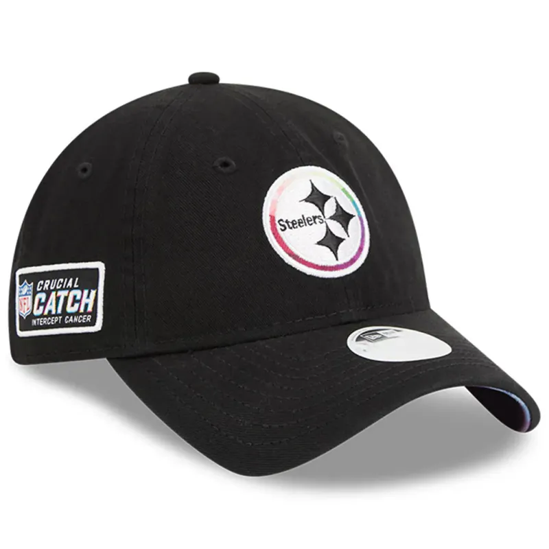 Pittsburgh Steelers Women’s New Era Black NFL Crucial Catch 9TWENTY Adjustable Hat Pittsburgh Steelers Women’s New Era Black NFL Crucial Catch 9TWENTY Adjustable Hat