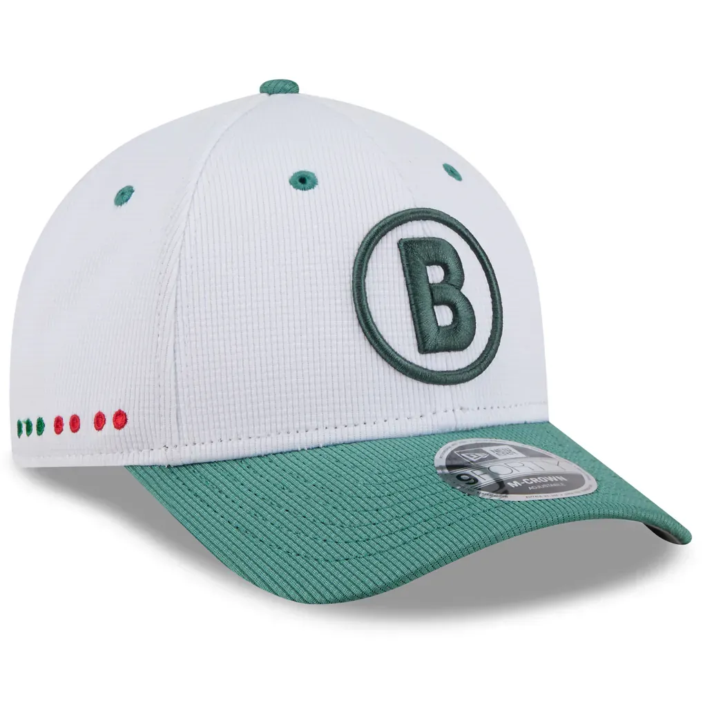 Boston Red Sox Men’s Green / White City Connect Batting Practice New Era 9Forty Adjustable Hat Boston Red Sox Men’s Green / White City Connect Batting Practice New Era 9Forty Adjustable Hat