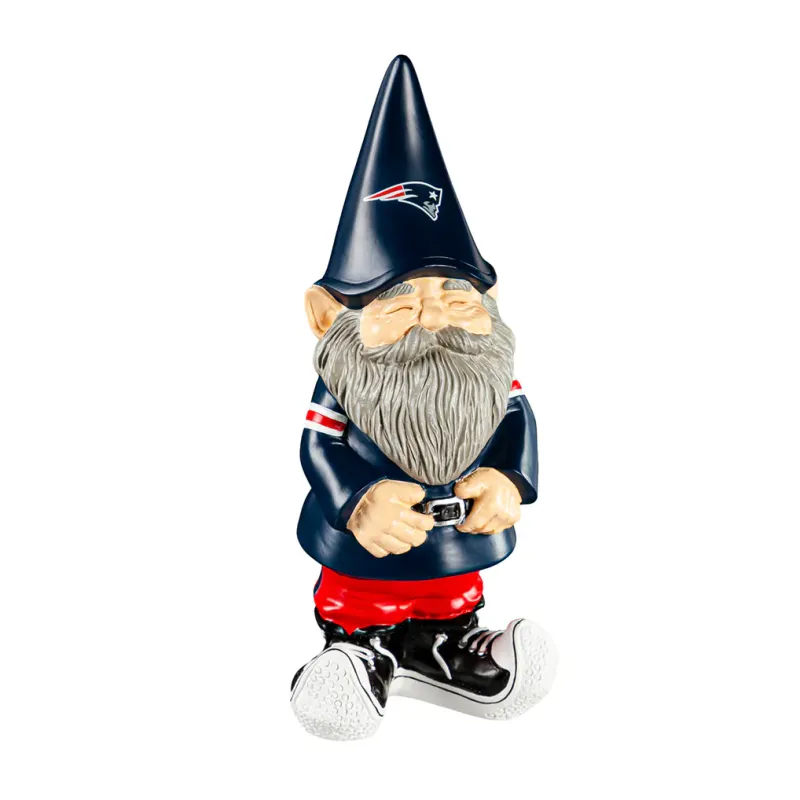 New England Patriots 11'' Resin Garden Gnome New England Patriots 11'' Resin Garden Gnome