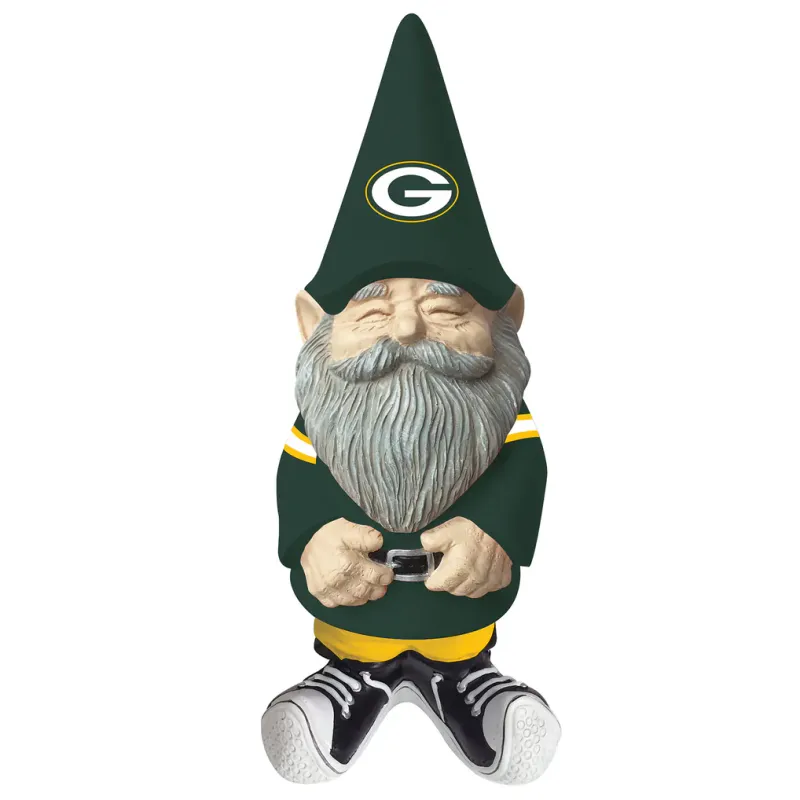 Green Bay Packers 11'' Resin Garden Gnome Green Bay Packers 11'' Resin Garden Gnome