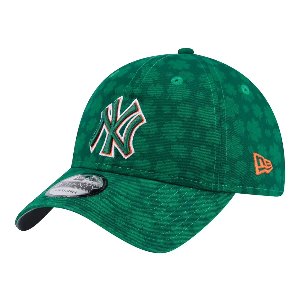 New York Yankees Men’s Green New Era 9Twenty St. Patrick's Day Adjustable Hat