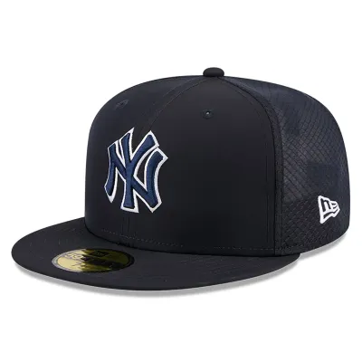 New York Yankees Men's Navy New Era 2026 Batting Practice 59FIFTY Fitted Hat