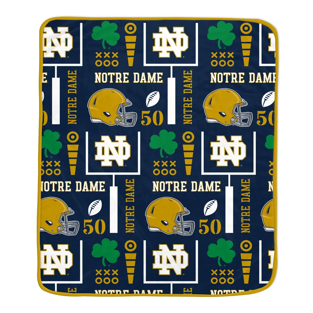 Notre Dame Fighting Irish 60 Notre Dame Fighting Irish 60" x 70" Team Spirit Pegasus Ultra Soft Blanket