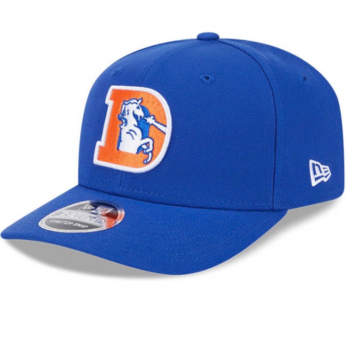 Denver Broncos Men's Blue Historic New Era NFL 9Seventy Stretch-Snap Hat Denver Broncos Men's Blue Historic New Era NFL 9Seventy Stretch-Snap Hat