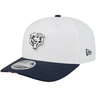 Chicago Bears Men’s White New Era NFL Training Camp 9SEVENTY Adjustable Hat