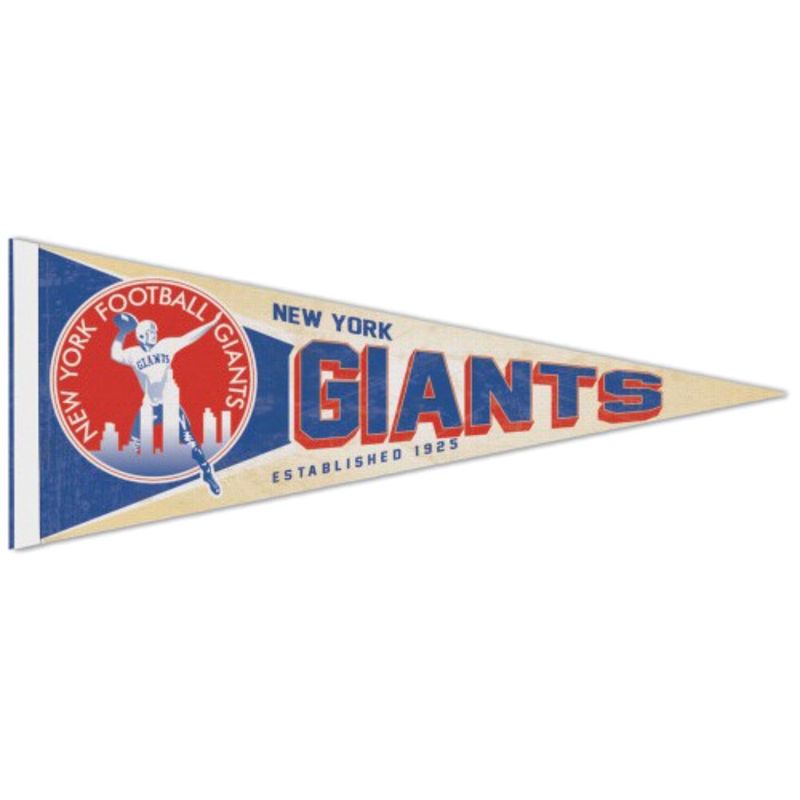 New York Giants Historic 12 New York Giants Historic 12" x 30" Premium Pennant