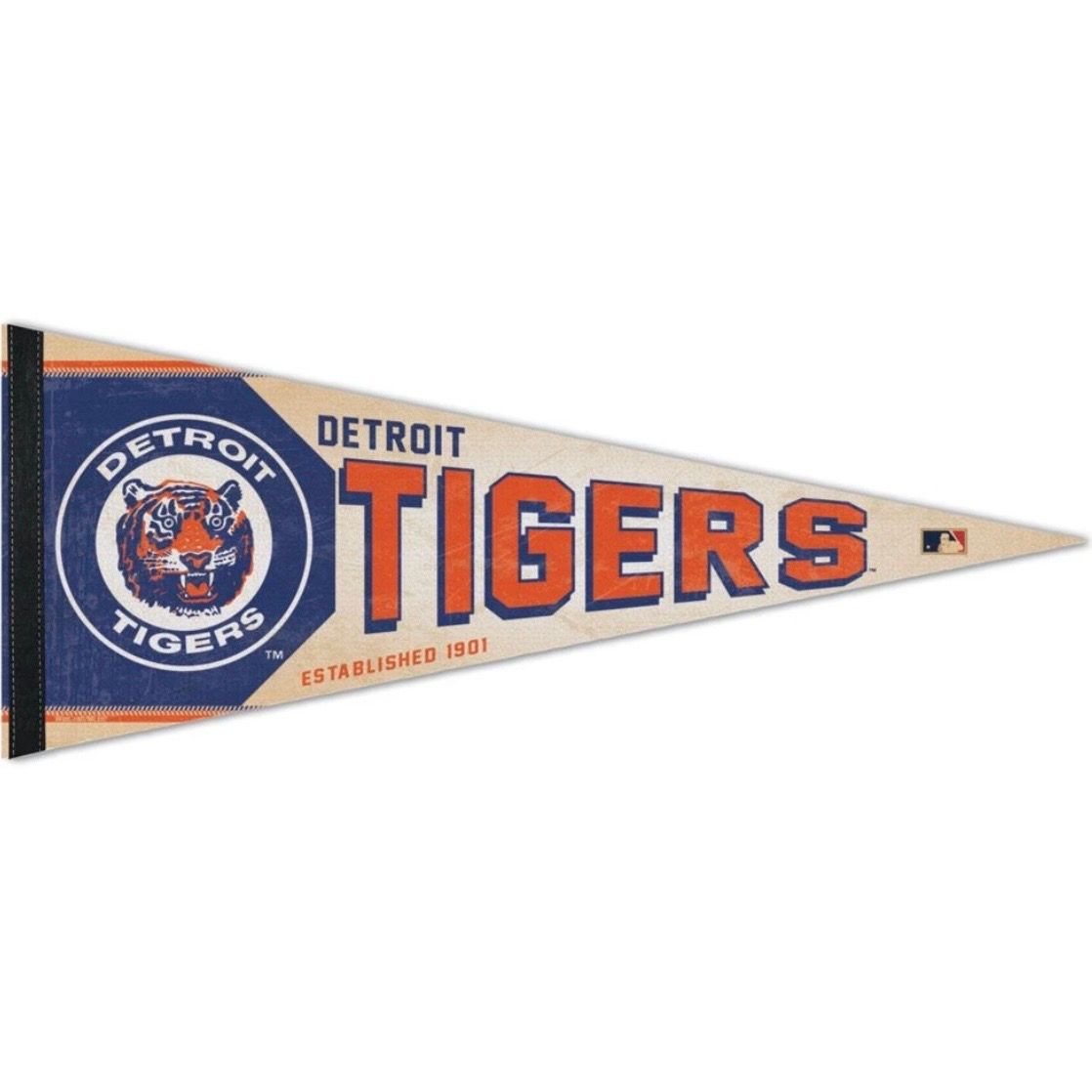 Detroit Tigers Historic 12 Detroit Tigers Historic 12" x 30" Premium Pennant