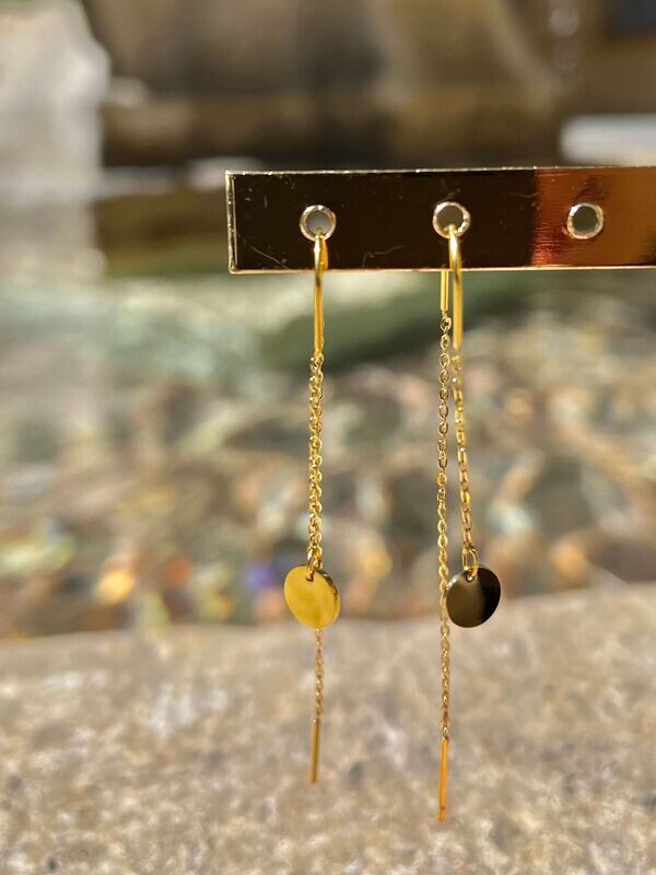 Boucles pendantes Rond