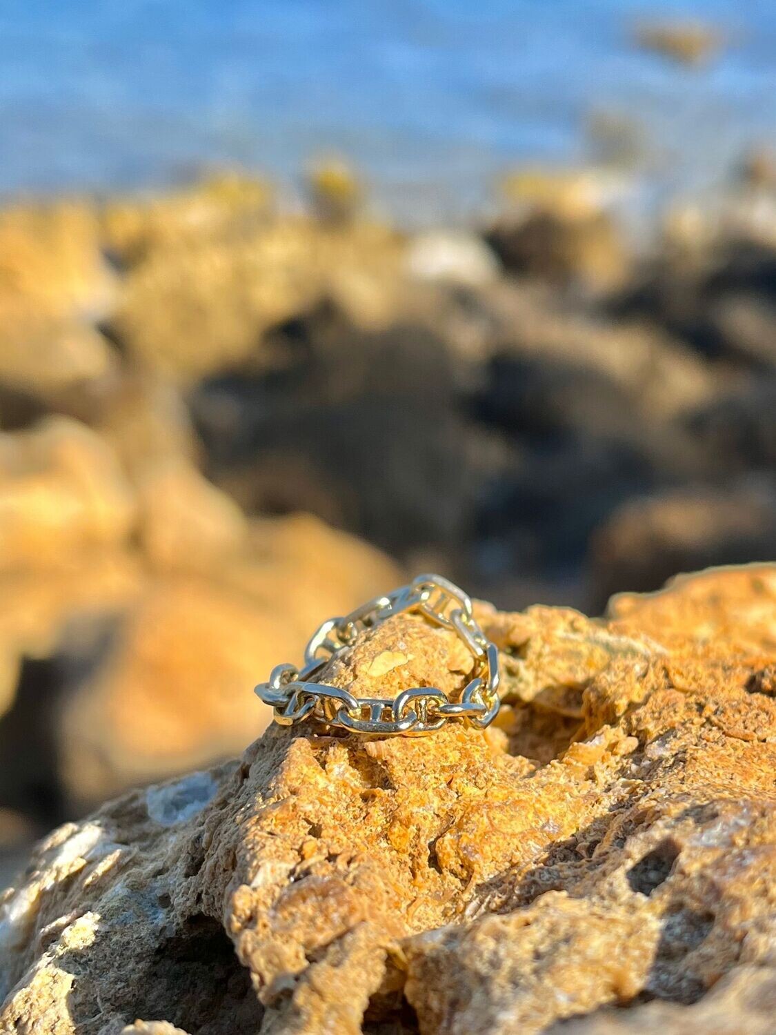 Bague Chaine Marine