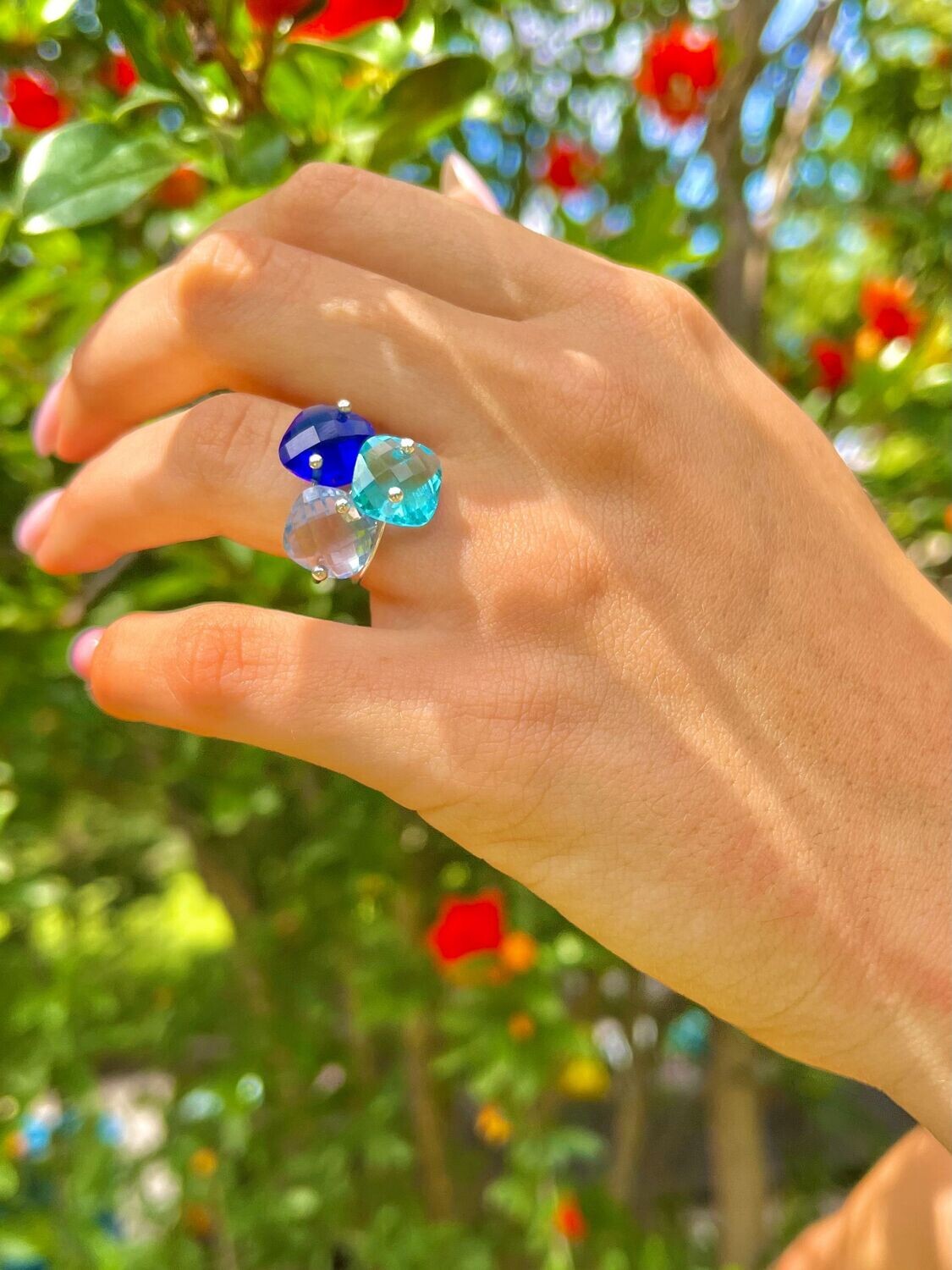 Bague TUTTI plaquée argent