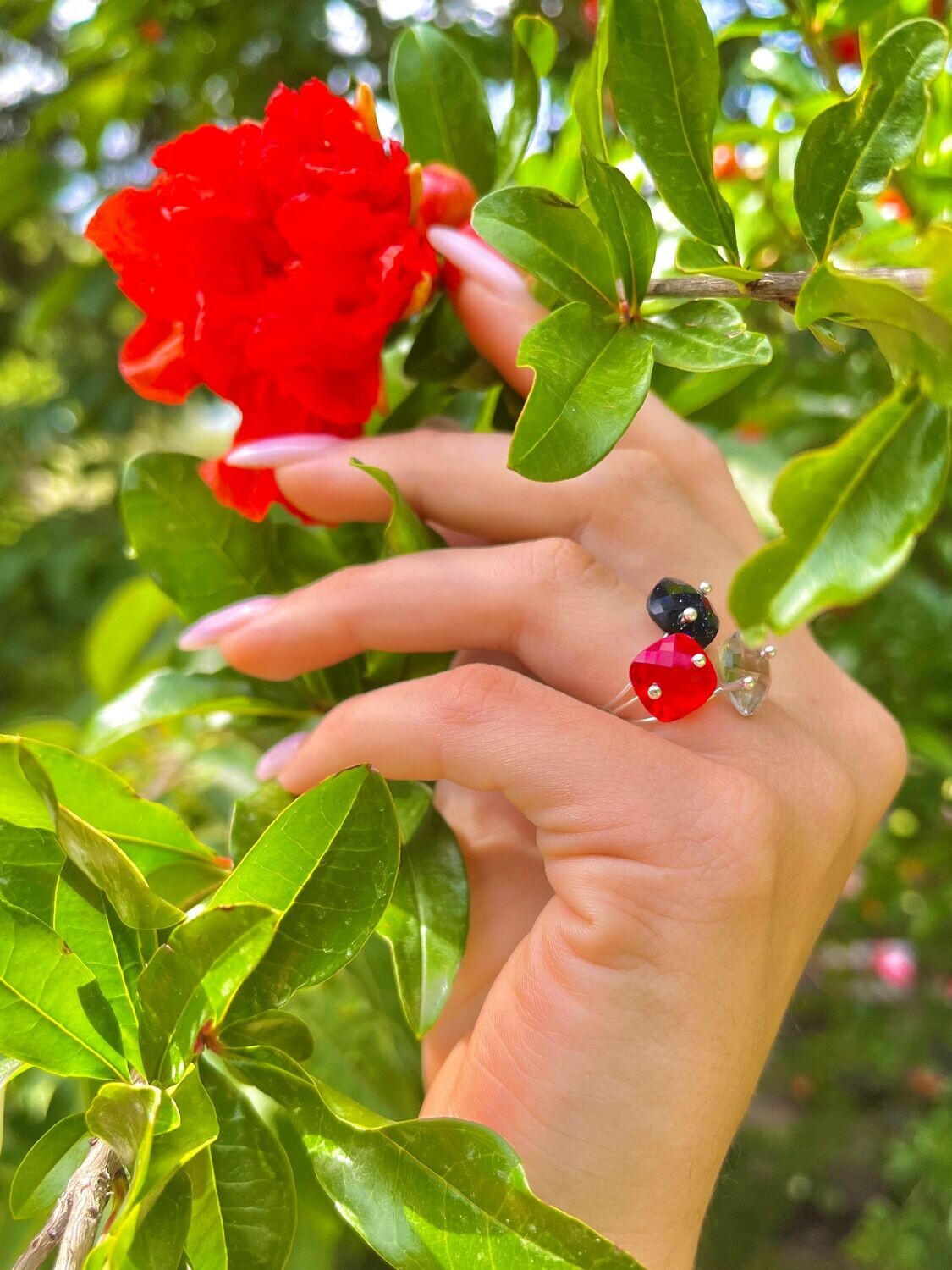 Bague TUTTI plaquée argent