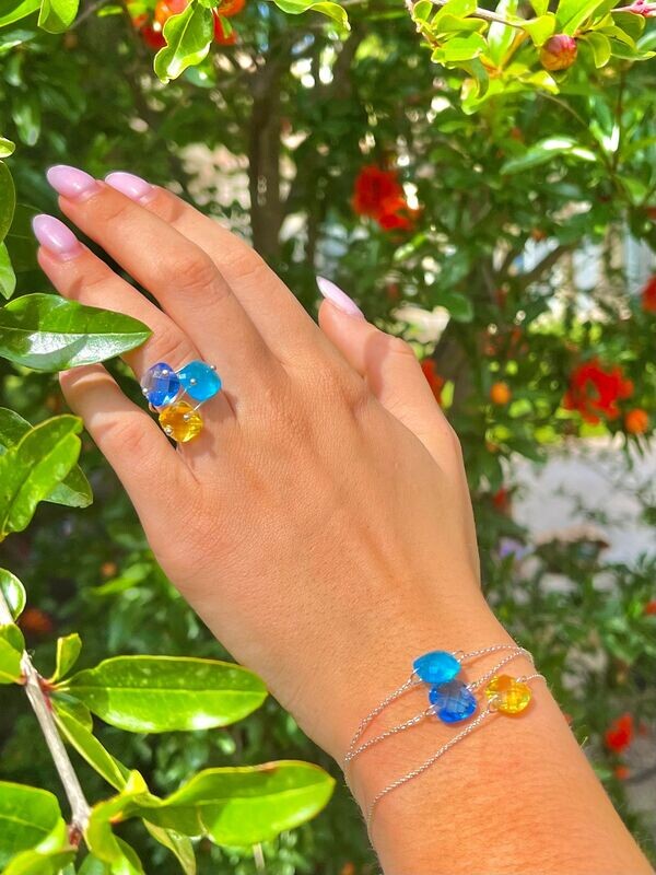 Bracelet TUTTI plaqué argent