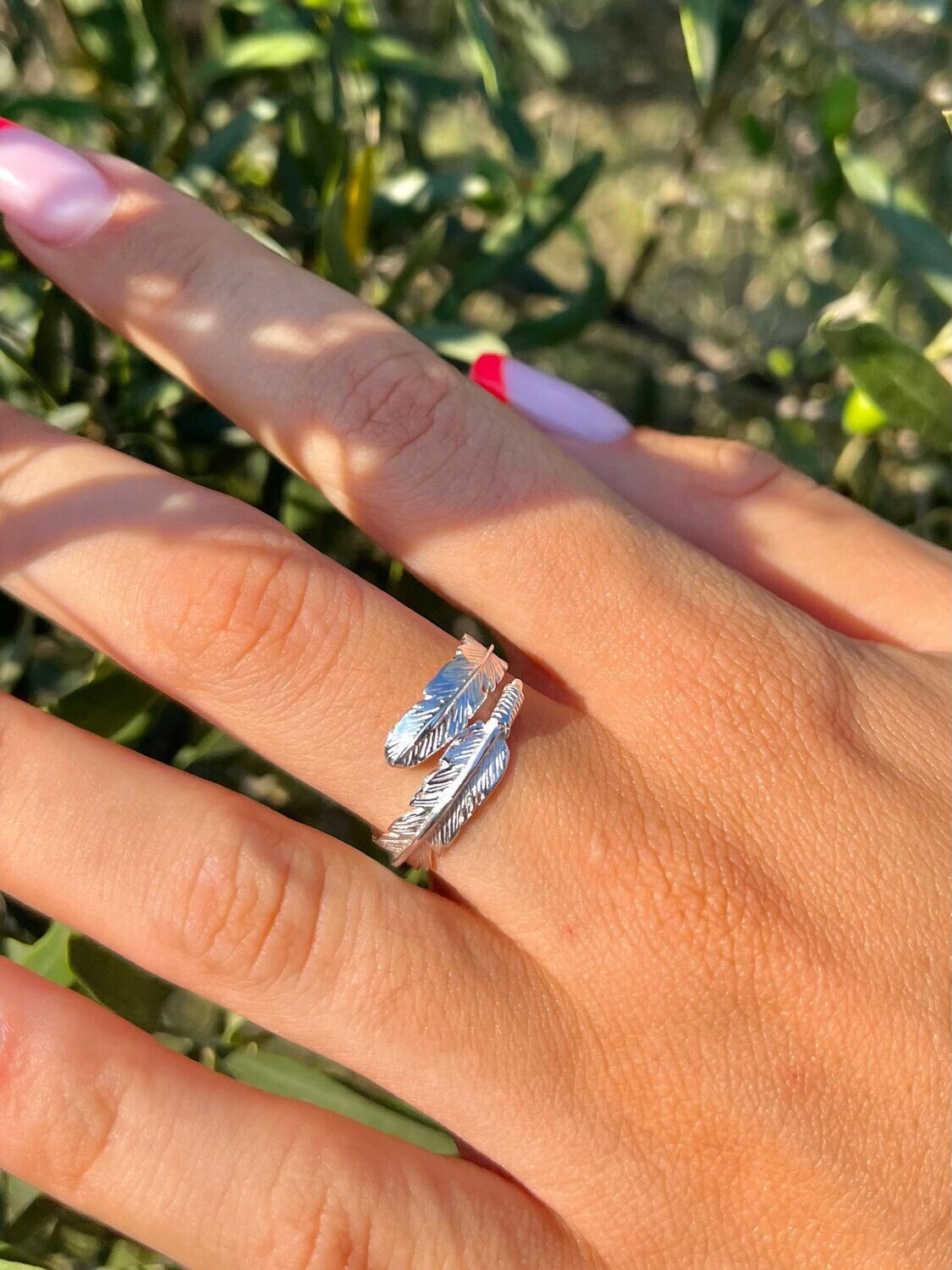Bague Plume