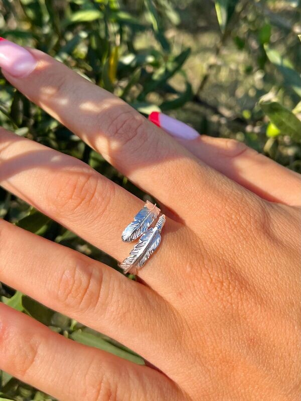 Bague Plume