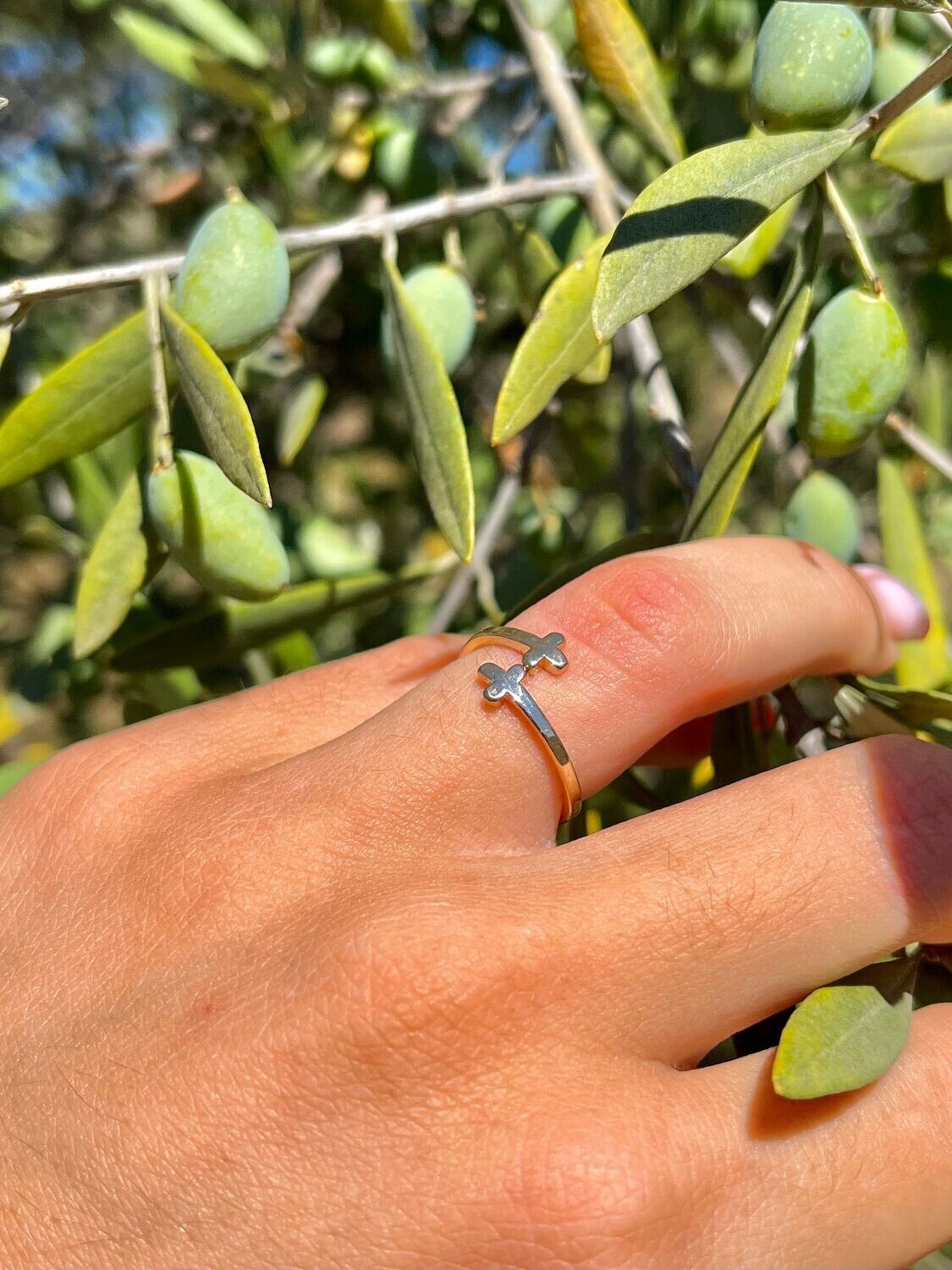 Bague croix