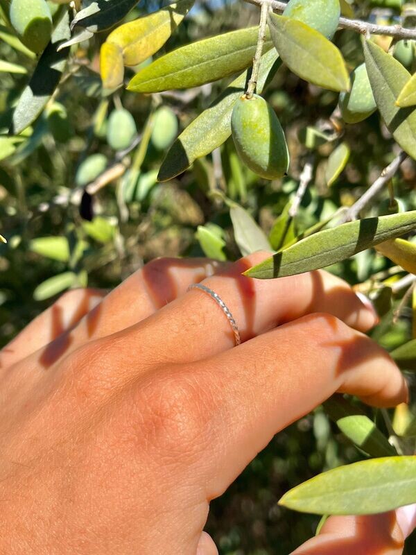 Bague Torsade