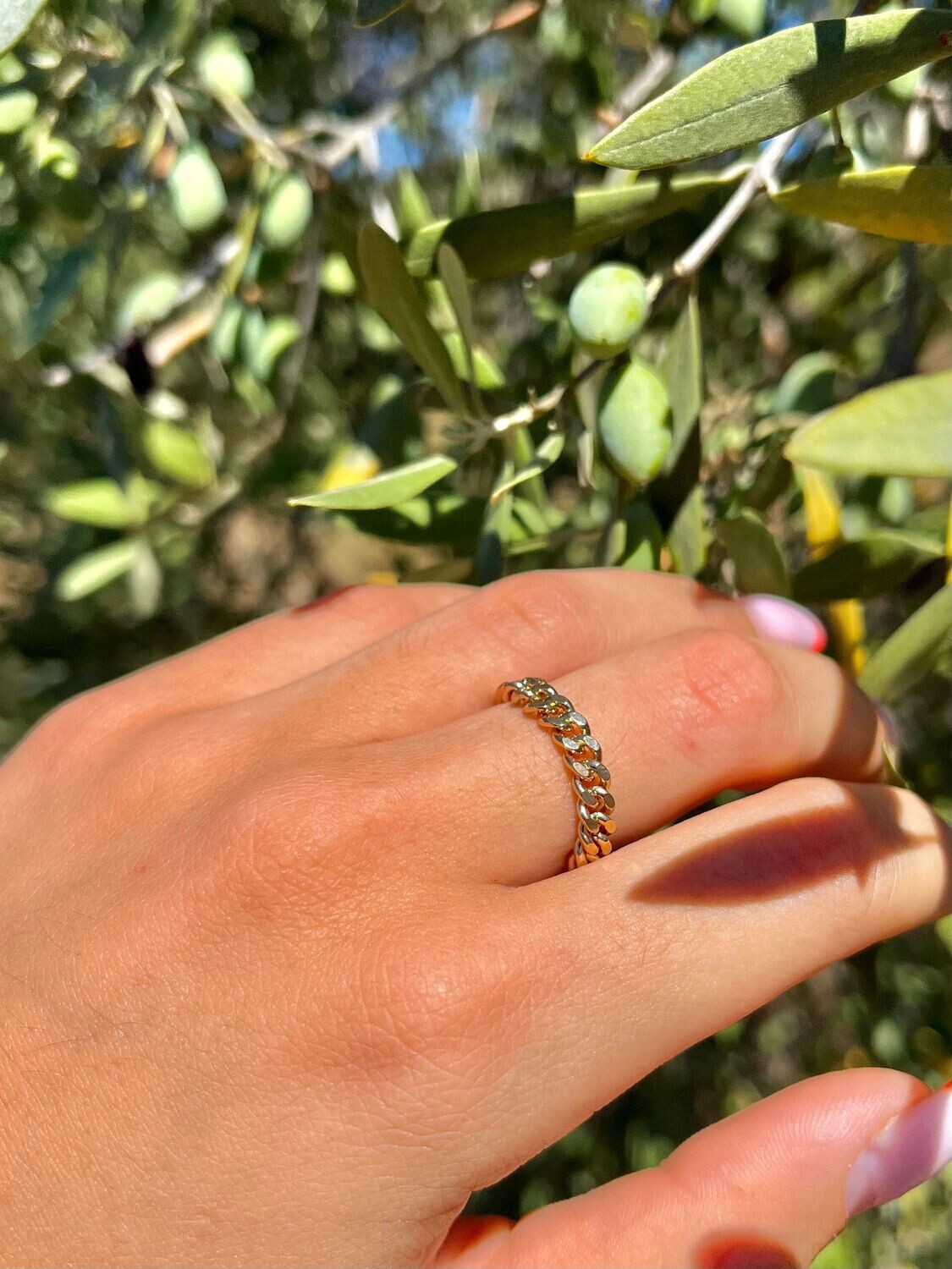 Bague Chaine L