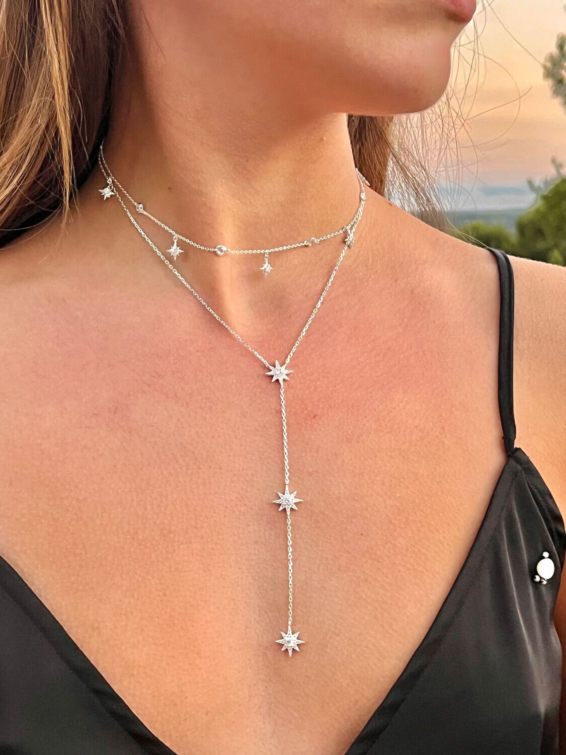 Collier Étoiles et Lunes