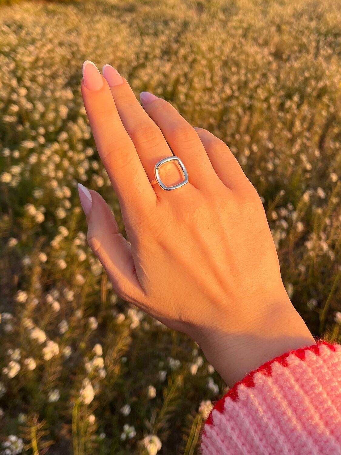Bague Carré