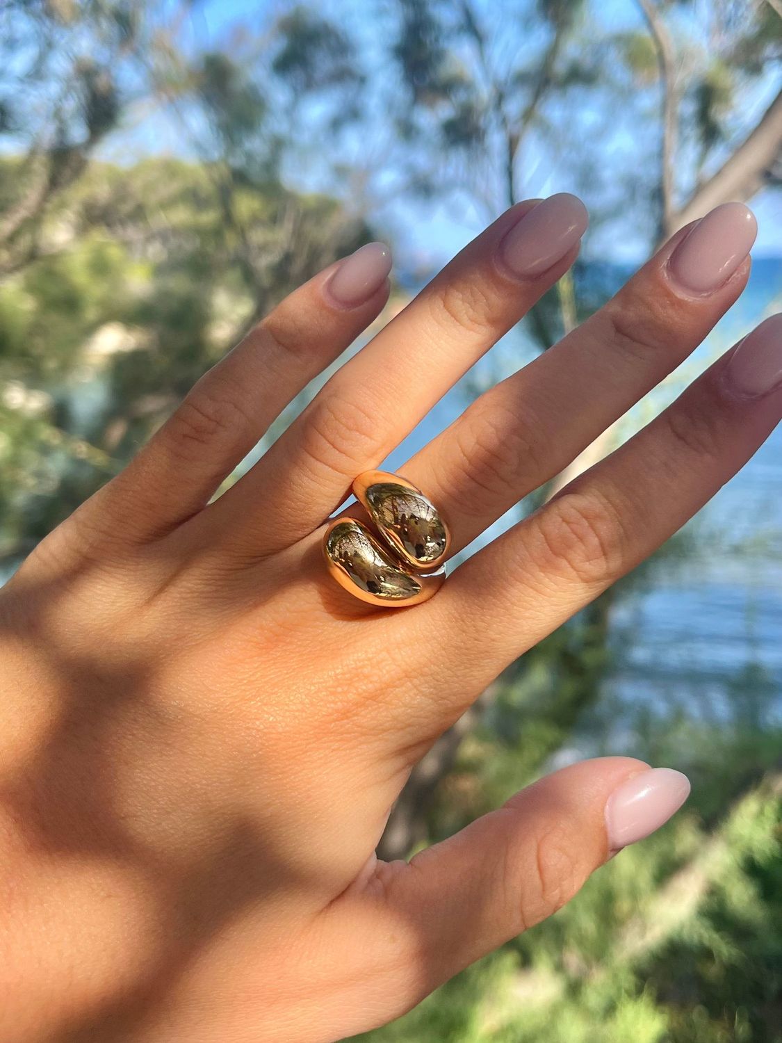 Bague Goutte L