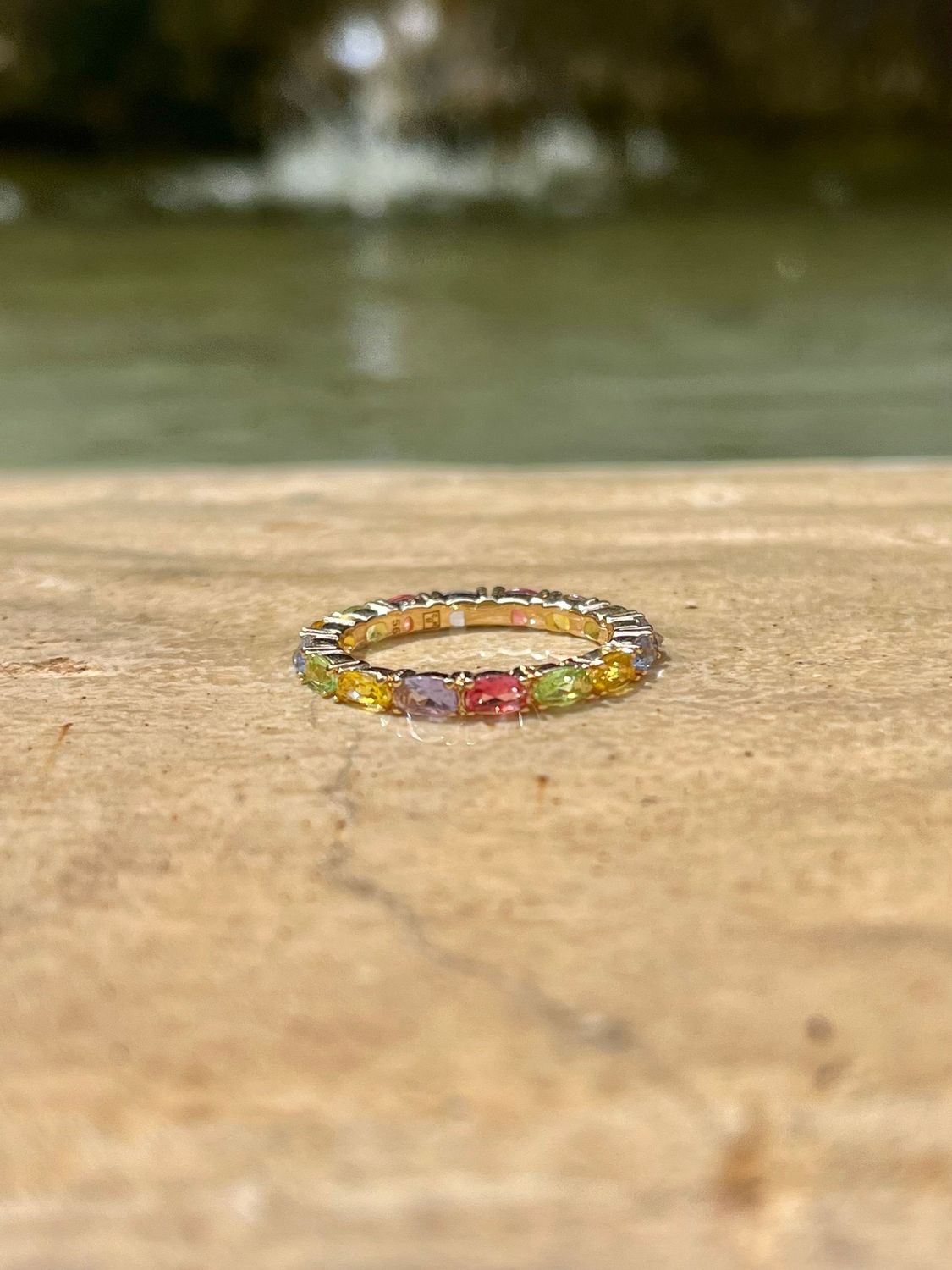 Bague Zircons