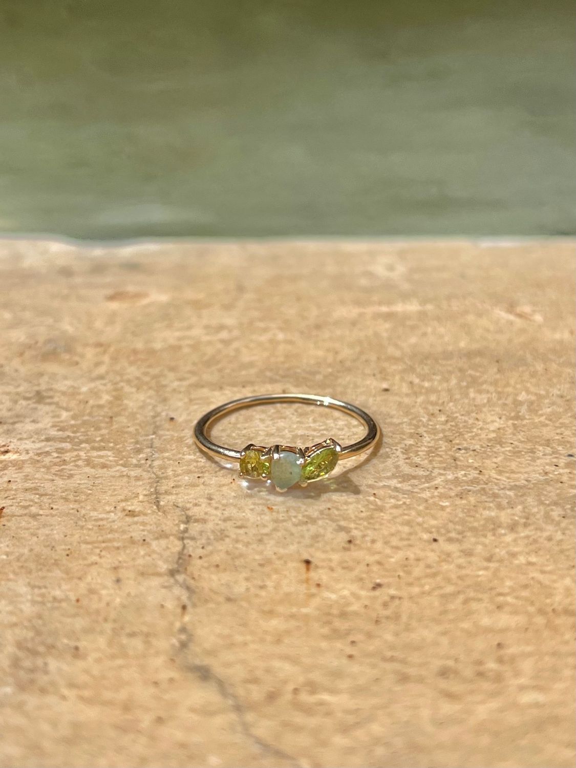 Bague Zircons