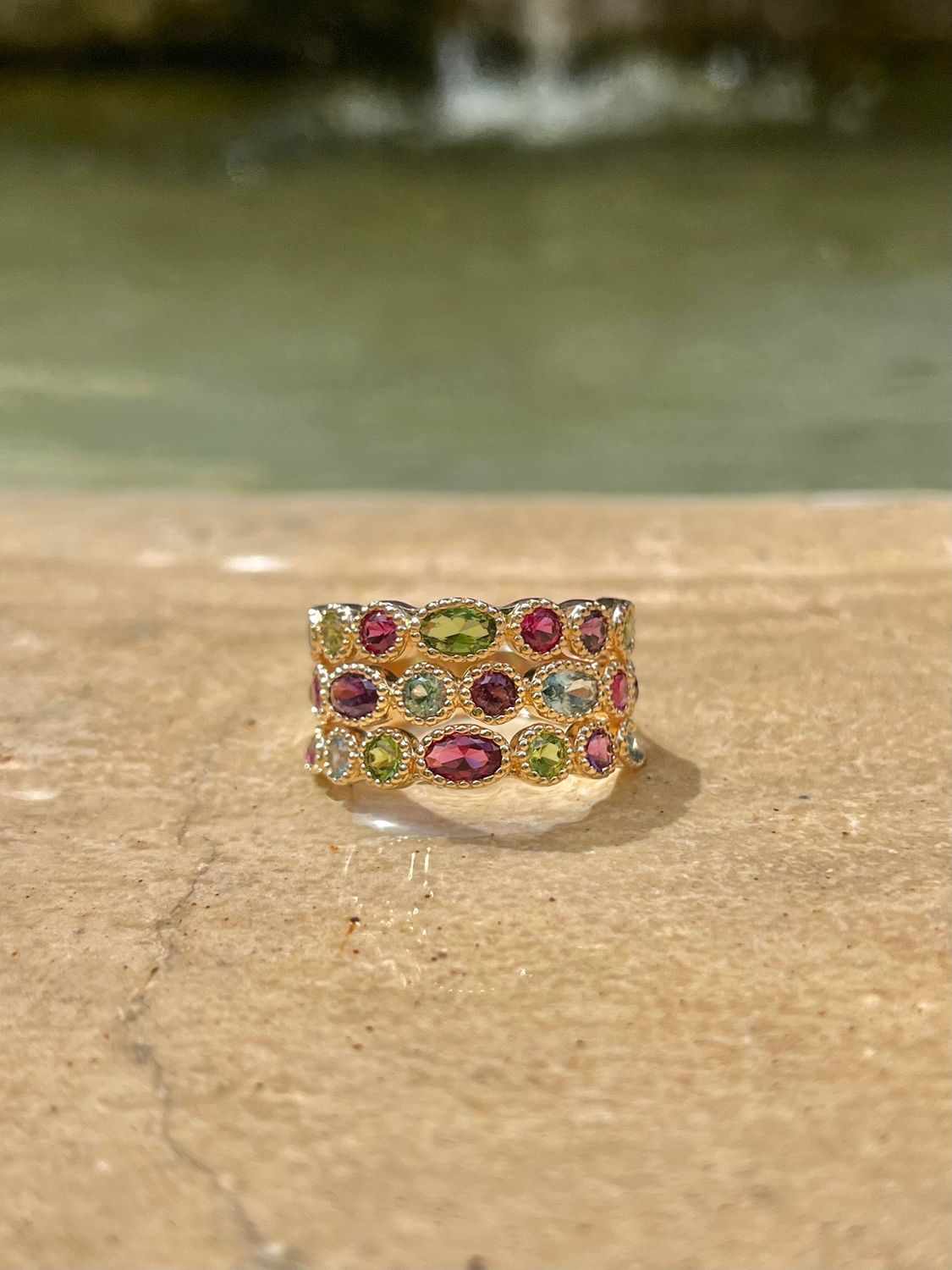 Bague Zircons