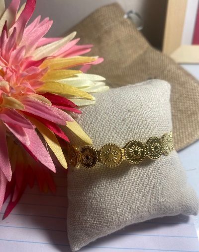 Bracelet acier soleil