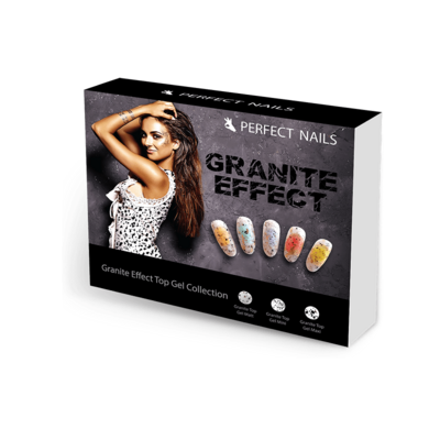 Granite Effect Top Gel Kollektion 3x15ml