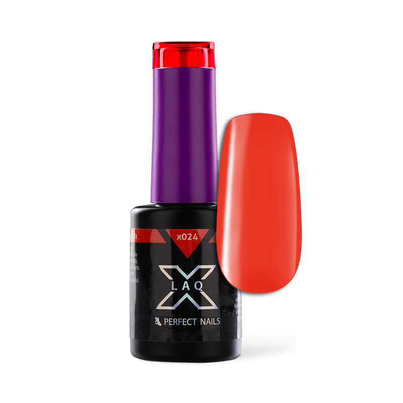 LacGel LaQ X Gel Polish 8ml - Neon Papaya X024 - It's Juicy