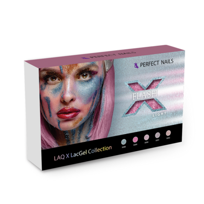 LacGel LAQ X - Flash Light Kollektion 5*8ml