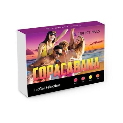LacGel Copacabana Gel Polish Selection 4*4ml