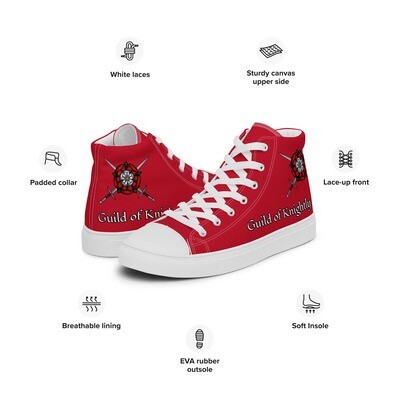 Women’s high top club canvas shoes