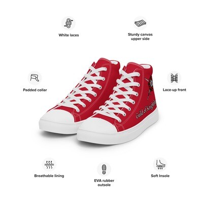 Men’s high top club canvas shoes