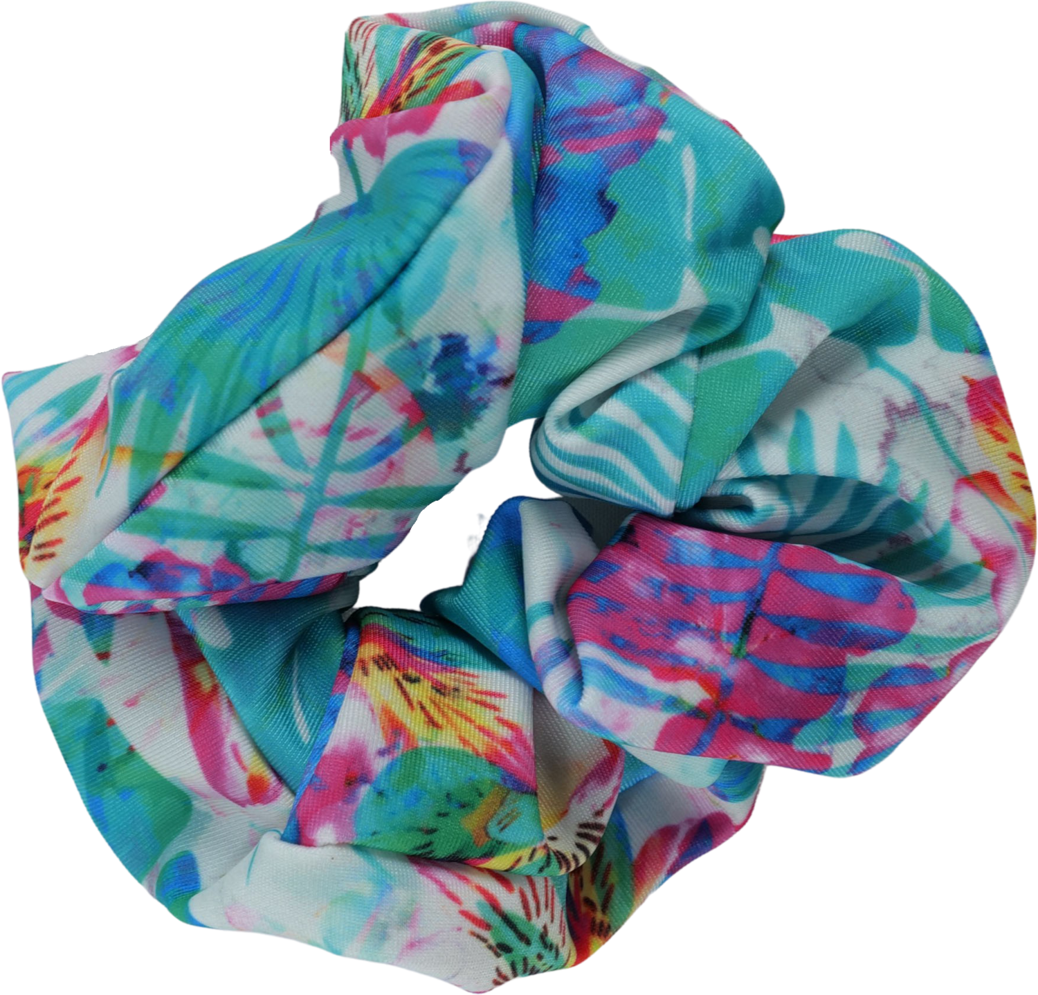 In Paradise Scrunchie - Tropical Floral