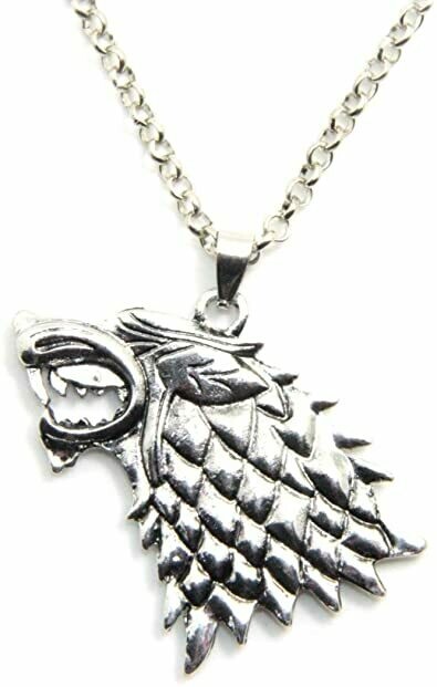Necklace Stark Direwolf