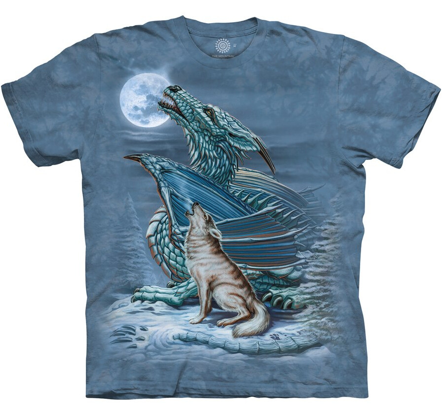 T Shirt Dragon Wolf T Shirt Dragon Wolf