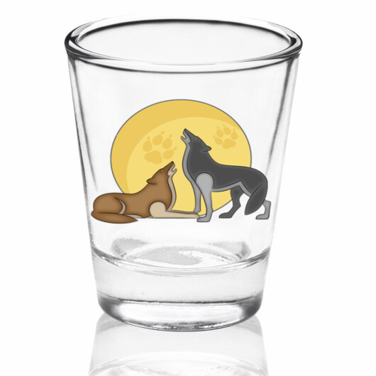 Wild Spirit Logo Shot Glass