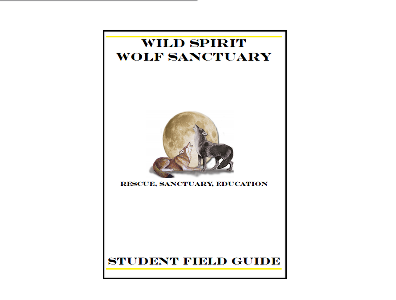 Wild Spirit Field Guides Wild Spirit Field Guides