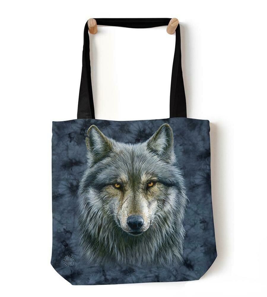 Warrior Wolf Tote Bag