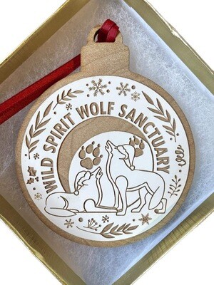 Wild Spirit Logo Christmas Ornament