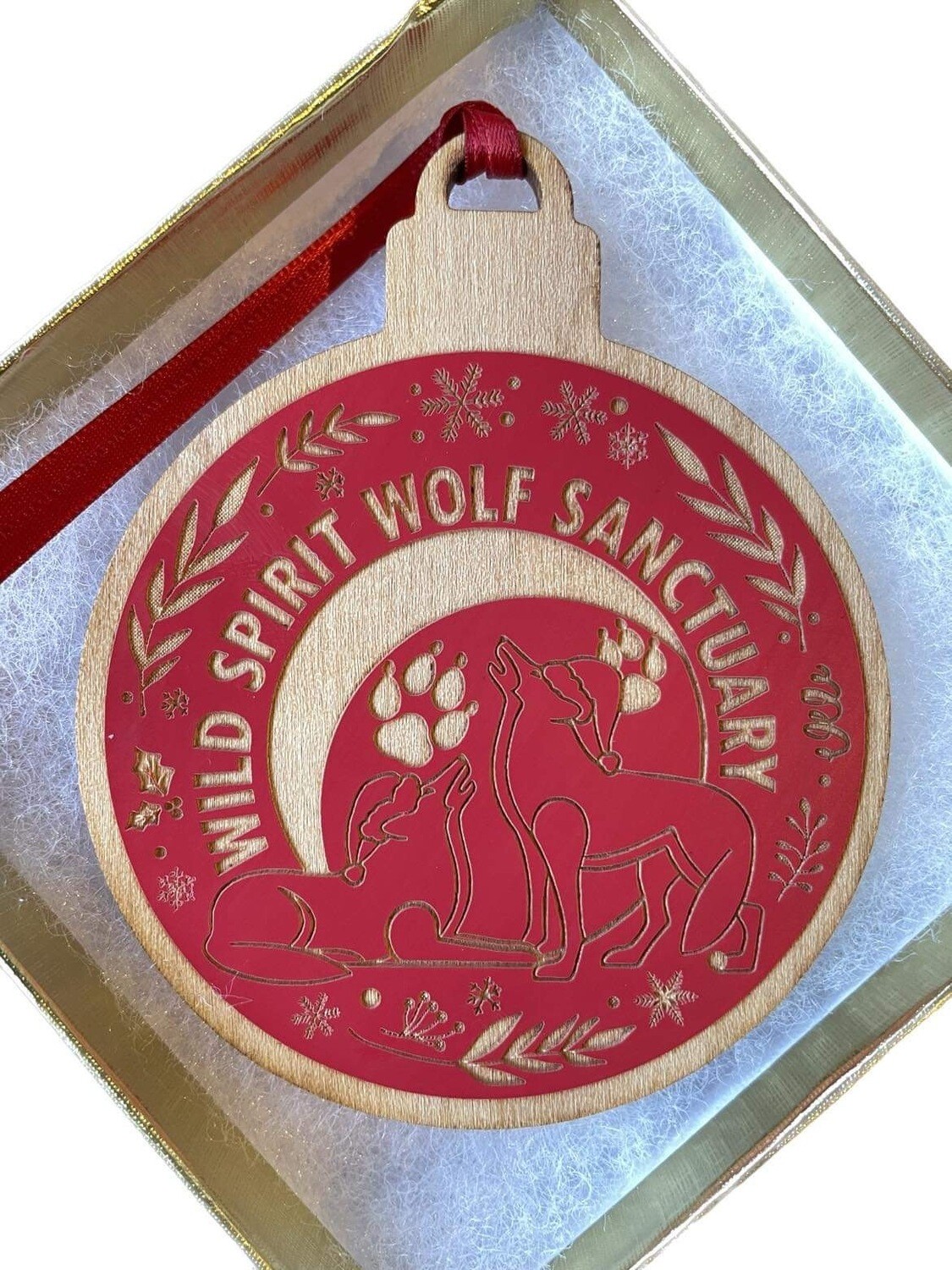 Wild Spirit Logo Christmas Ornament