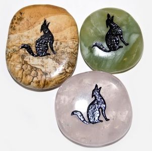 Totem Stone, Choose Design:: Wolf