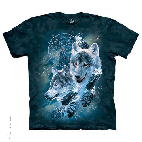 T Shirt Dreamcatcher Wolf T Shirt Dreamcatcher Wolf