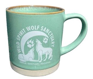 Rustic Coffee Mug with WSWS Logo, Choose a Color:: Green w/ white logo
