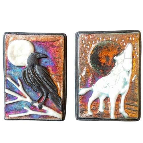 Raku Tile Art Raku Tile Art
