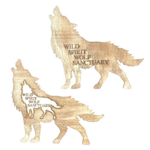 Wild Spirit Wolf Magnet