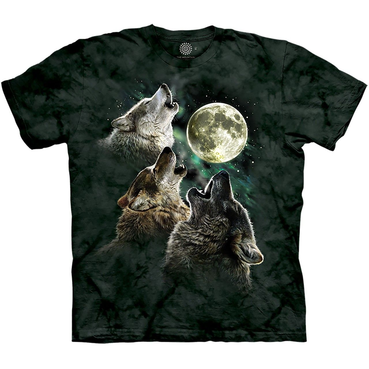T Shirt Three Wolf Moon T Shirt Three Wolf Moon, Choose Size: S