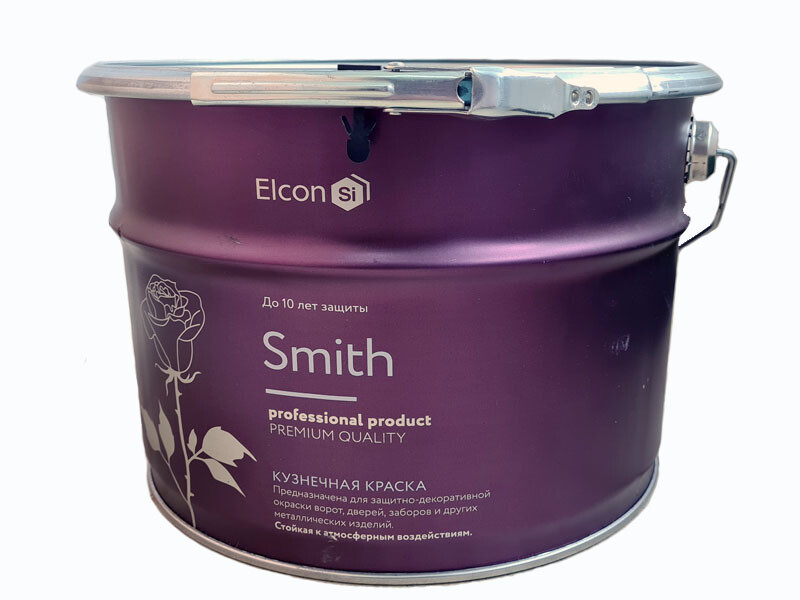 Elcon (Элкон) Smith кузнечная краска черная, 10 кг