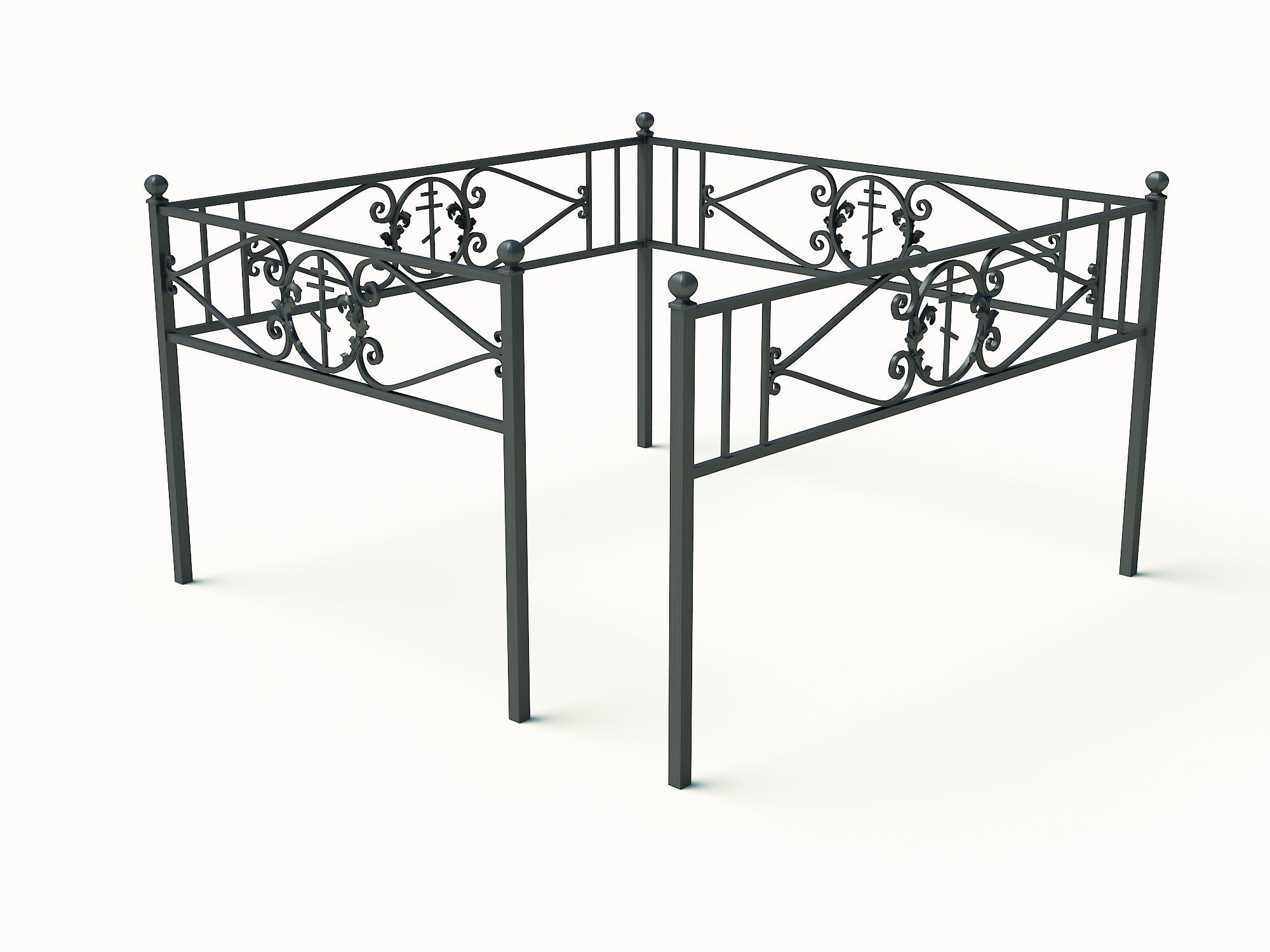 Изготовление ограды для могил в орле 90 фото